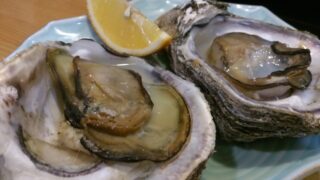 夏牡蠣の焼き物