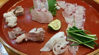 アラのお造り